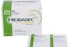 Hidrasec 30mg Children Thuốc Hidrasec 30mg Children - SĐK VN-21165-18