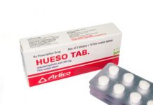 Hueso Tab Thuốc Hueso Tab - SĐK VN-20159-16
