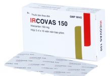 IRCOVAS 150 Thuốc IRCOVAS 150 - SĐK VD-19849-13