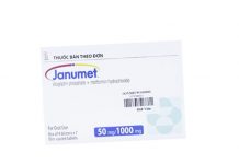 Janumet 50mg/1000mg Thuốc Janumet 50mg/1000mg - SĐK VN1-693-12