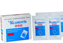 Klamentin 250 Thuốc Klamentin 250 - SĐK VD-22767-15