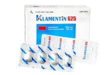 Klamentin 625 Thuốc Klamentin 625 - SĐK VD-22768-15
