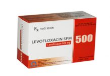 LEVOFLOXACIN SPM 500 Thuốc LEVOFLOXACIN SPM 500 - SĐK VD-29995-18