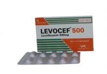 Levocef 500 Thuốc Levocef 500 - SĐK VD-31627-19