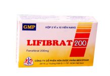 Lifibrat 200 Thuốc Lifibrat 200 - SĐK VD-28263-17