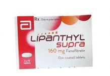Lipanthyl Supra 160mg Thuốc Lipanthyl Supra 160mg - SĐK VN-15514-12