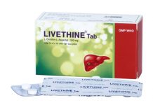 Livethine tab Thuốc Livethine tab - SĐK VD-21243-14