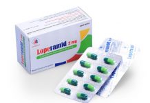 Loperamid 2 mg Thuốc Loperamid 2 mg - SĐK VD-28384-17