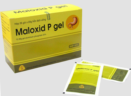Maloxid P gel - SĐK VD-20027-13 Thuốc Maloxid P gel - SĐK VD-20027-13
