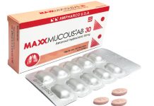 Maxxmucous-AB 30 Thuốc Maxxmucous-AB 30 - SĐK VD-26733-17