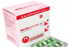 Maxxmucous-AC 200 Thuốc Maxxmucous-AC 200 - SĐK VD-27771-17