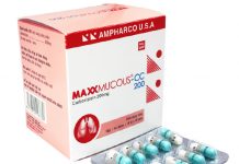 Maxxmucous-CC 200 Thuốc Maxxmucous-CC 200 - SĐK VD-27772-17