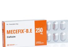 Mecefix-B.E 250 mg Thuốc Mecefix-B.E 250 mg - SĐK VD-29378-18