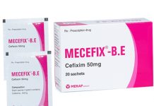 Mecefix-B.E 50 mg Thuốc Mecefix-B.E 50 mg - SĐK VD-28347-17