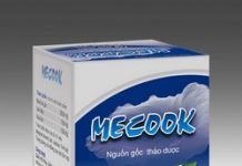 Mecook Thuốc Mecook - SĐK 11256/2009/YT-CNTC