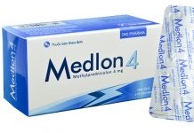 Medlon 4 Thuốc Medlon 4 - SĐK VD-21783-14