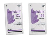 Medsidin 125 Thuốc Medsidin 125 - SĐK VD-24762-16