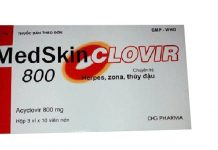 Medskin clovir 800 Thuốc Medskin clovir 800 - SĐK VD-22035-14