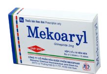 Mekoaryl-2mg Thuốc Mekoaryl-2mg - SĐK VD-2561-07