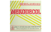 Mekodecol Thuốc Mekodecol - SĐK V440-H12-05