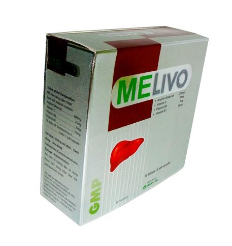 Melivo - SĐK VD-8652-09 Thuốc Melivo - SĐK VD-8652-09
