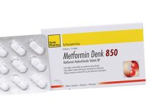 Metformin Denk 850 Thuốc Metformin Denk 850 - SĐK VN-8112-04
