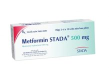 Metformin Stada 500 mg Thuốc Metformin Stada 500 mg - SĐK VD-23976-15