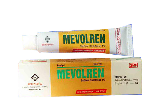 Mevolren - SĐK VD-30031-18 Thuốc Mevolren - SĐK VD-30031-18