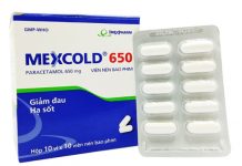 Mexcold 650 Thuốc Mexcold 650 - SĐK VD-28965-18