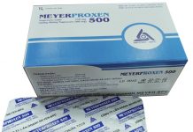 Meyerproxen 500 Thuốc Meyerproxen 500 - SĐK VD-31368-18