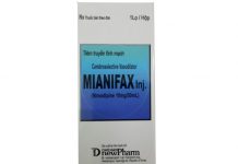 Mianifax Thuốc Mianifax - SĐK VN-14186-11