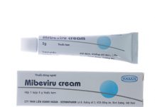 Mibeviru cream Thuốc Mibeviru cream - SĐK VD-18120-12