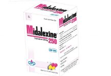 Midalexine 250 Thuốc Midalexine 250 - SĐK VD-24801-16