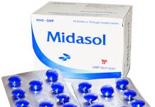Midasol Thuốc Midasol - SĐK VD-23407-15