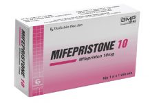 Mifepristone 10 Thuốc Mifepristone 10 - SĐK QLĐB-488-15