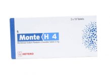 Monte-H4 Thuốc Monte-H4 - SĐK VN-9245-09