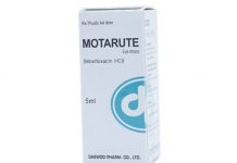 Motarute Eye Drops Thuốc Motarute Eye Drops - SĐK VN-17705-14