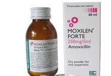 Moxilen forte 250mg/5ml Thuốc Moxilen forte 250mg/5ml - SĐK VN-17516-13