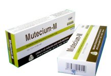 Mutecium M 10mg Thuốc Mutecium M 10mg - SĐK VD-0593-06