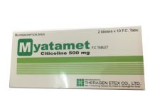 Myatamet film coated tablet Thuốc Myatamet film coated tablet - SĐK VN-17459-13