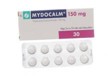 Mydocalm 150 Thuốc Mydocalm 150 - SĐK VN-17953-14