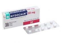 Mydocalm 50mg Thuốc Mydocalm 50mg - SĐK VN-9589-05