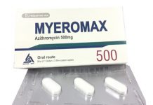 Myeromax 500 Thuốc Myeromax 500 - SĐK VD-1996-06