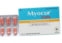 Myocur Forte Thuốc Myocur Forte - SĐK VD-26995-17