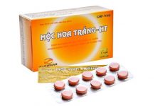 Mộc hoa trắng HT Thuốc Mộc hoa trắng HT - SĐK VD-1300-06