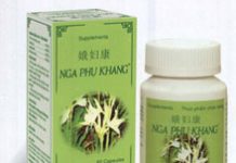 NGA PHỤ KHANG Thuốc NGA PHỤ KHANG - SĐK 4225/2008/YT - CNTC