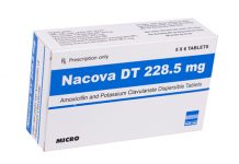 Nacova DT 228.5mg Thuốc Nacova DT 228.5mg - SĐK VN-14752-12
