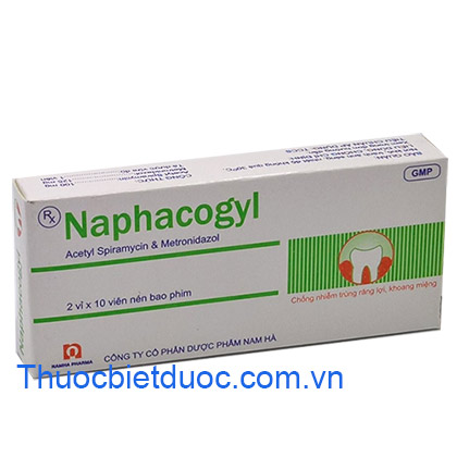 Naphacogyl - SĐK VD-26195-17 Thuốc Naphacogyl - SĐK VD-26195-17