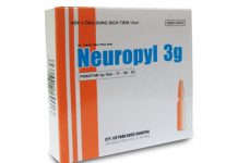 Neuropyl 3g Thuốc Neuropyl 3g - SĐK VD-19271-13