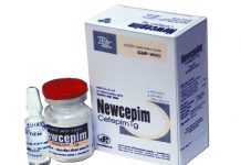 Newcepim 1g Thuốc Newcepim 1g - SĐK VD-13896-11